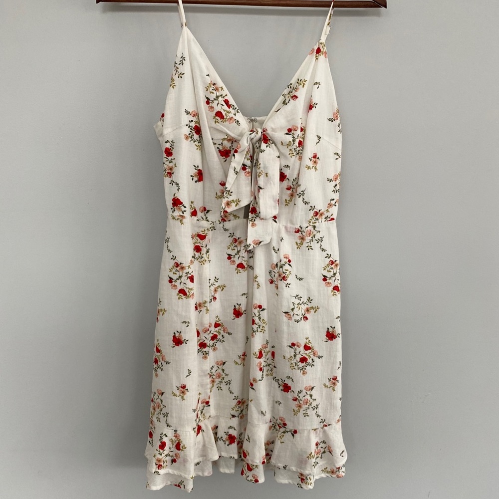 Floral Print Dress: Small - Picture 3 of 12